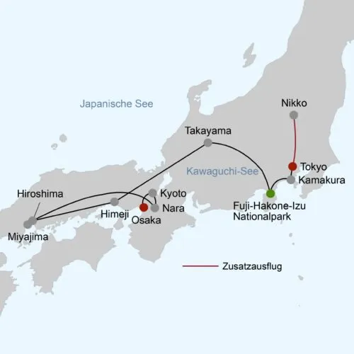 TYO31000 Japan Das Land der aufgehenden Sonne